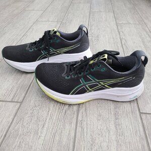 ASICS Gel Kayano 32 athletic running shoes black mens size 9